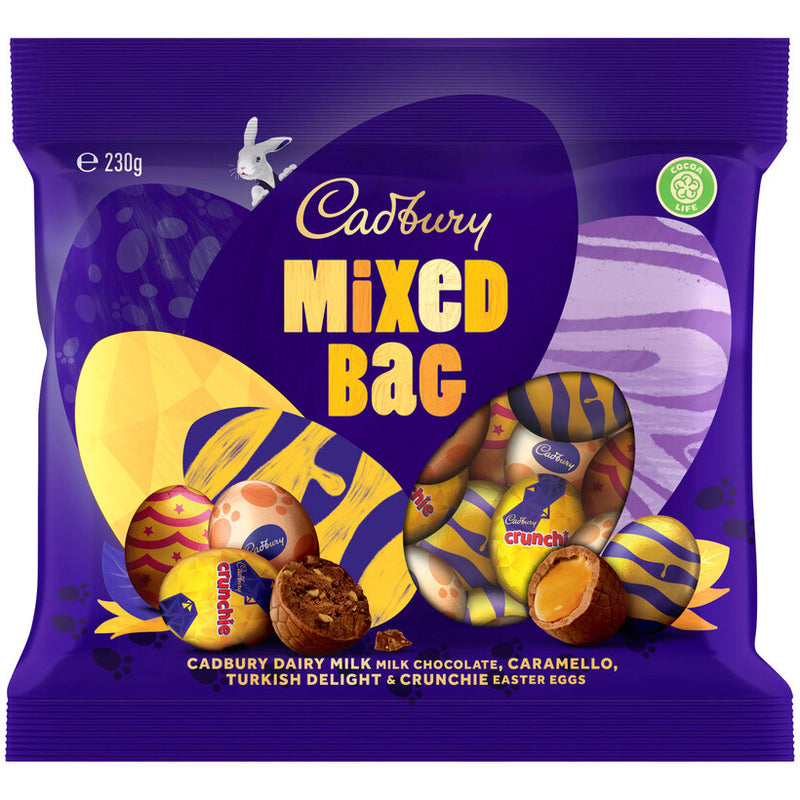 Cadbury Mixed Easter Eggs Bag 230g