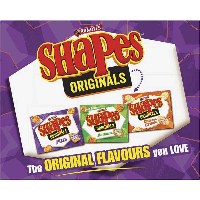 Arnott's Shapes Originals Pizza 190g