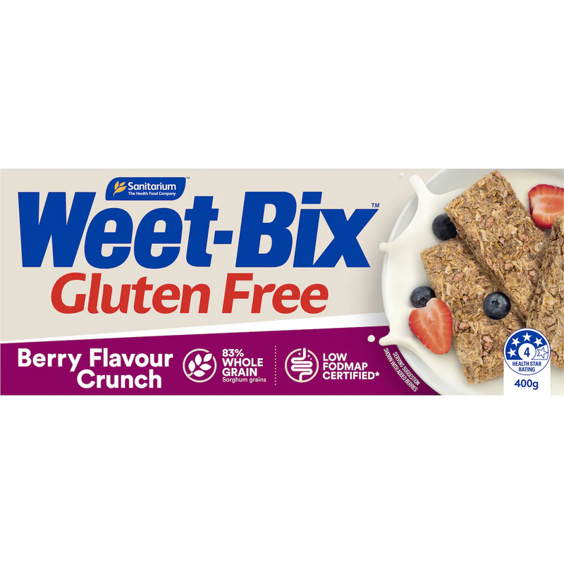 Sanitarium Weet-bix GLUTEN FREE Berry Crunch 400g