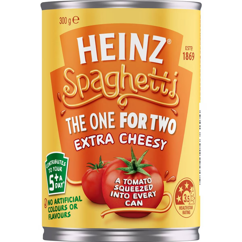 Heinz Spaghetti Extra Cheesy 300g