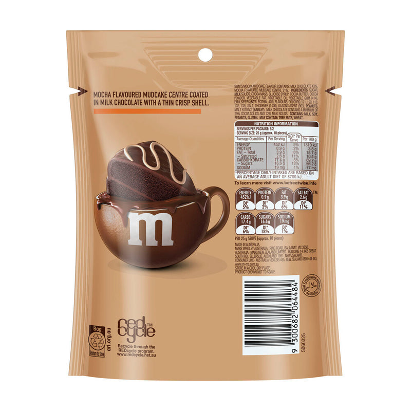 M&m's Milk Chocolate Snack & Share Bag 180g