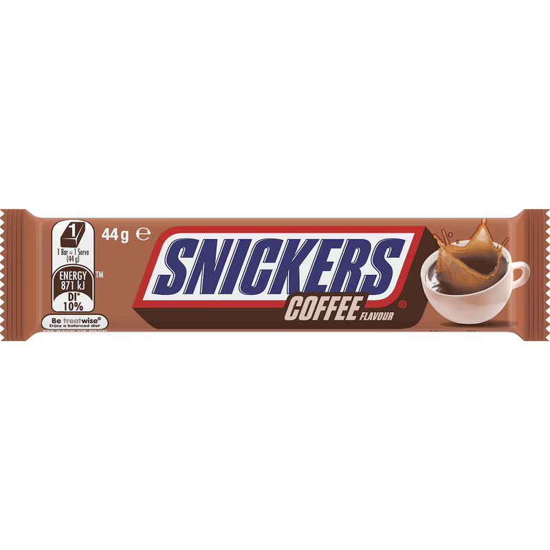 Snickers Coffee Flavoured Chocolate Bar 44g