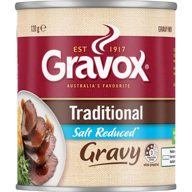 Gravox Traditional Salt Reduced Gravy Mix 120g