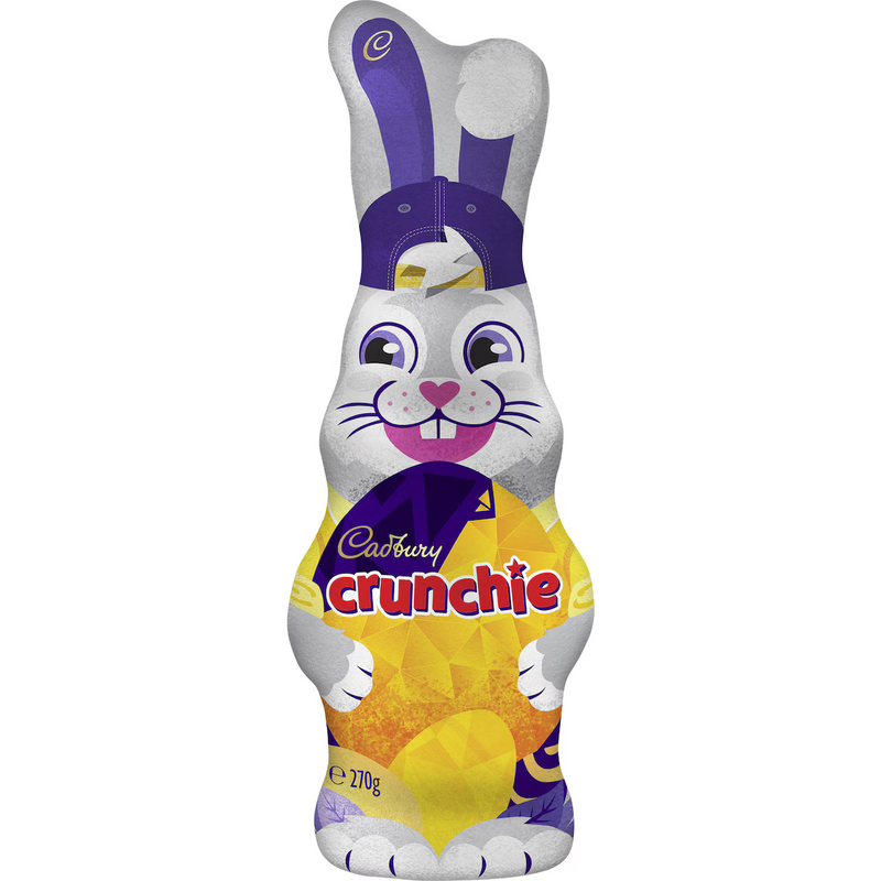 Cadbury Crunchie Chocolate Easter Bunny 270g