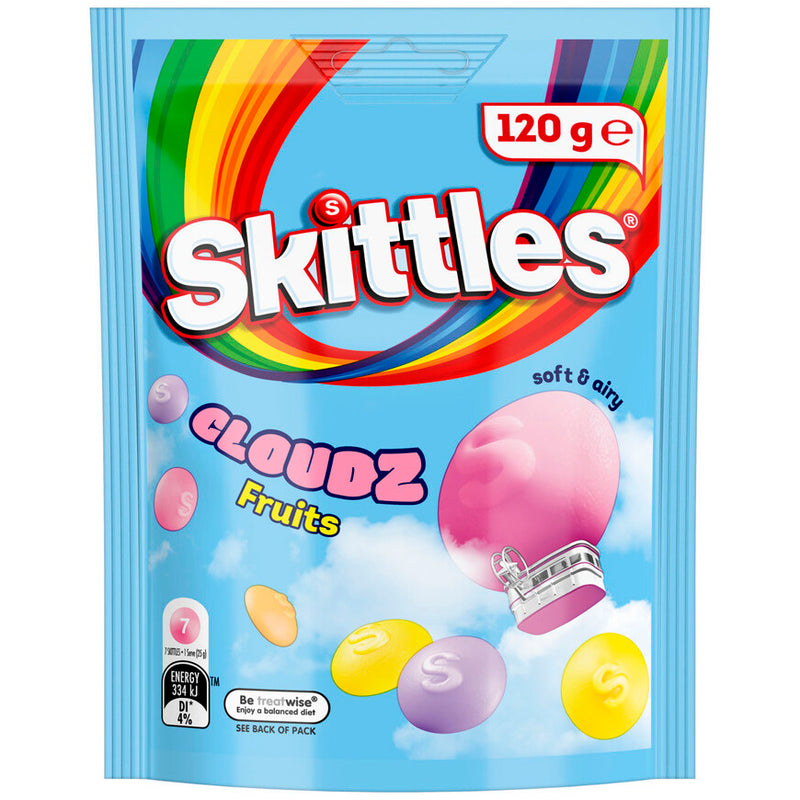 Skittles Cloudz Fruits Lollies 120g