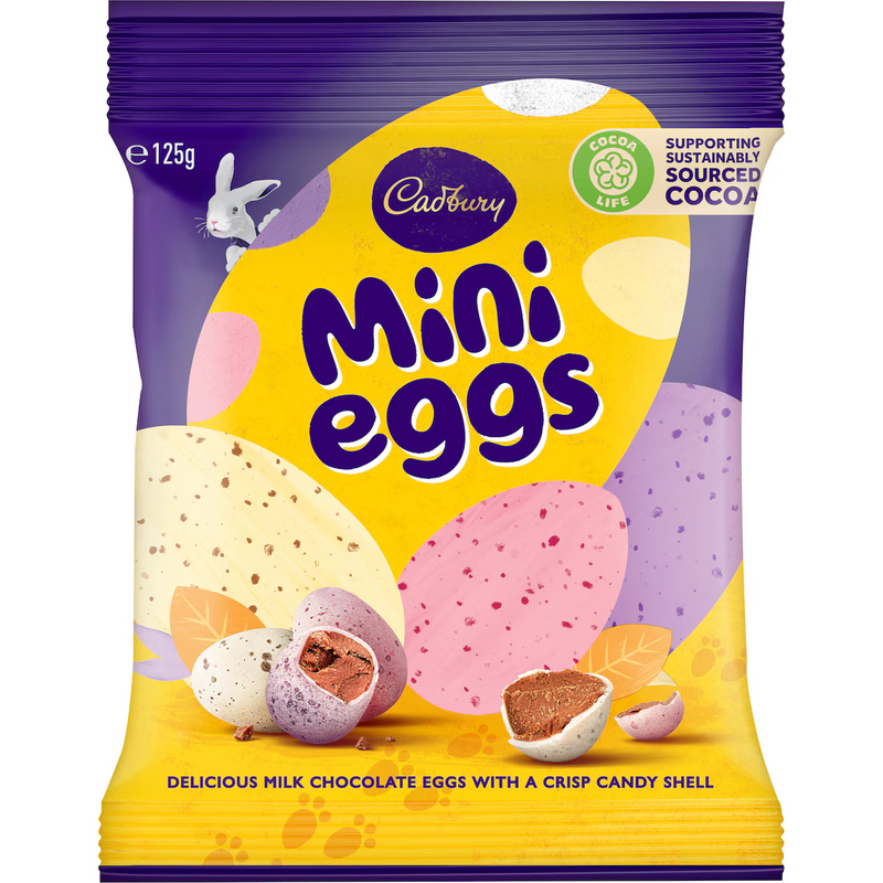 Cadbury Mini Eggs Easter Egg Bag 125g