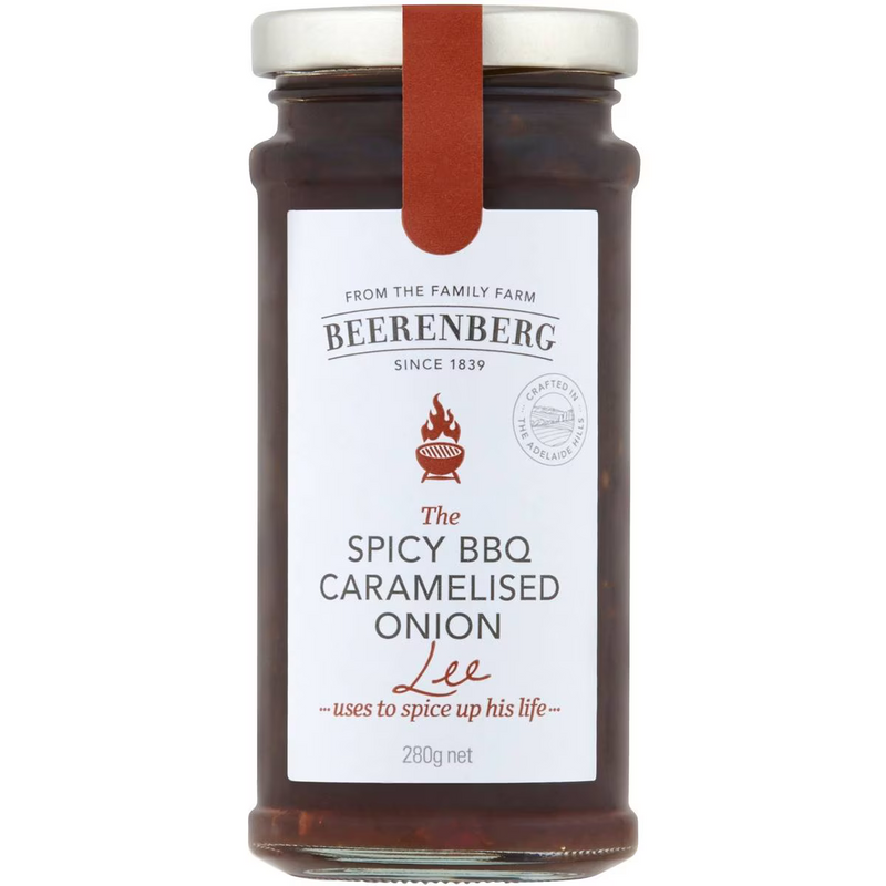 Beerenberg Spicy BBQ Caramelised Onion 280g