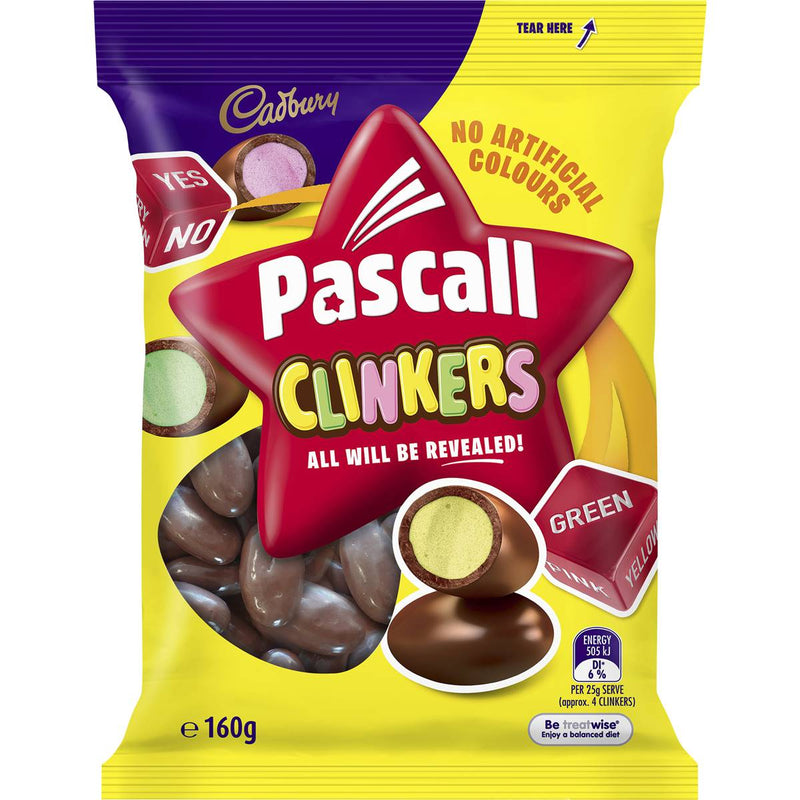 Cadbury Pascall Clinkers 160g