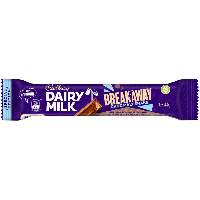 Cadbury Dairy Milk Breakaway Malt Bar 44g