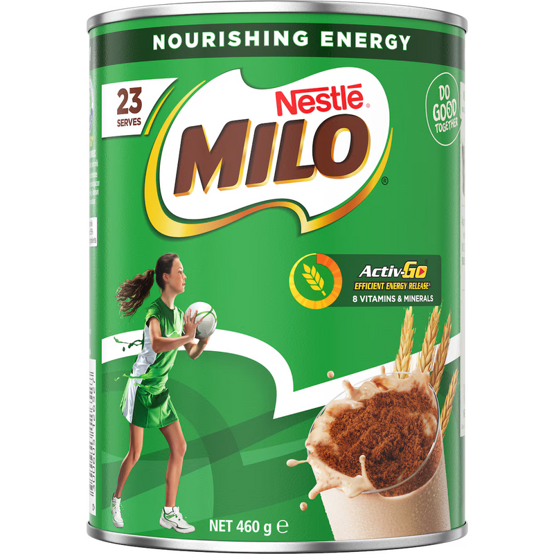 Nestle Milo Tin Malted Drinking Chocolate 460g