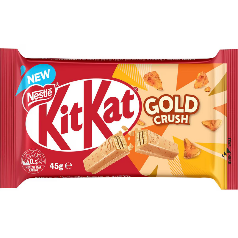 Nestle Kit Kat Gold Crush Bar 45g