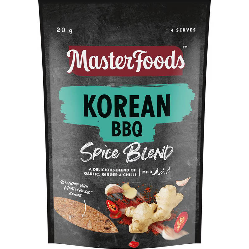 Masterfoods Korean Bbq Spice Blend 20g