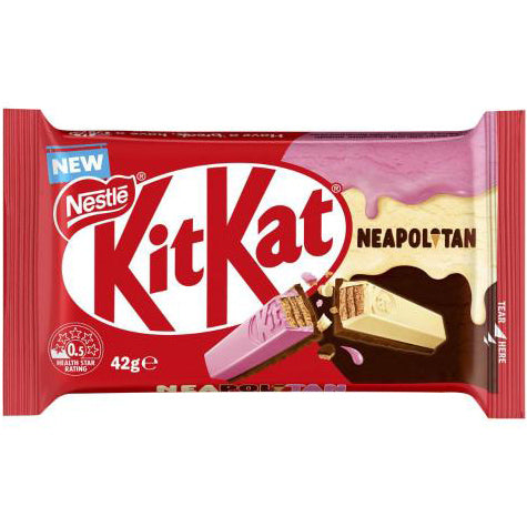 Nestle Kit Kat Neapolitan Chocolate Bar 42g