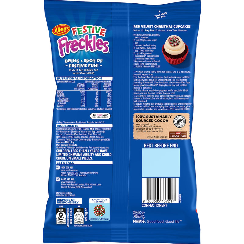 Allen's Festive Freckles 525g