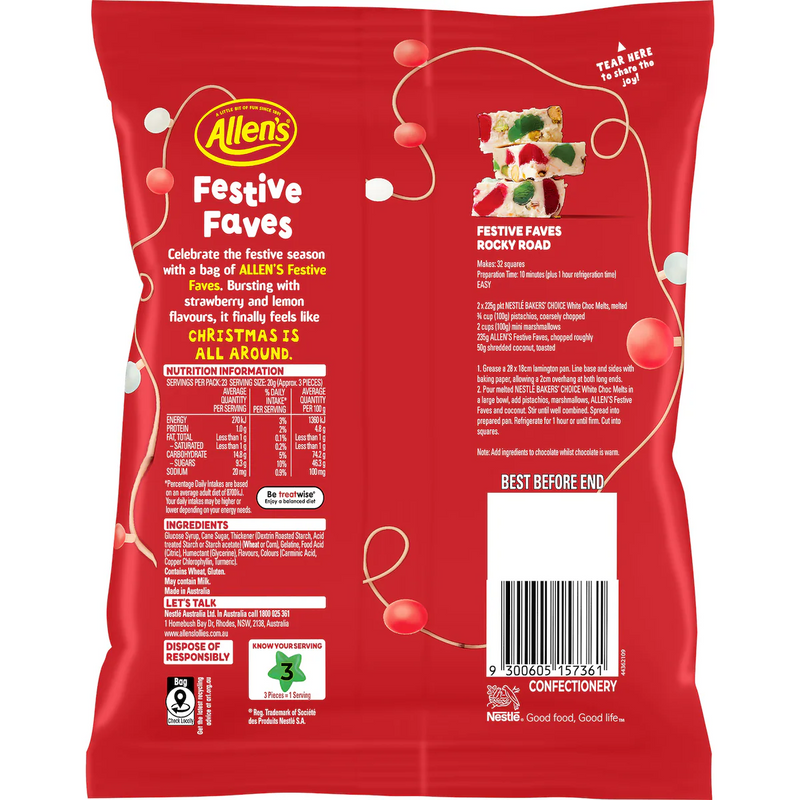 Allen's Santa Faves 470g