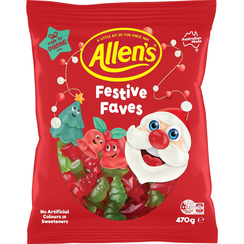 Allen's Santa Faves 470g