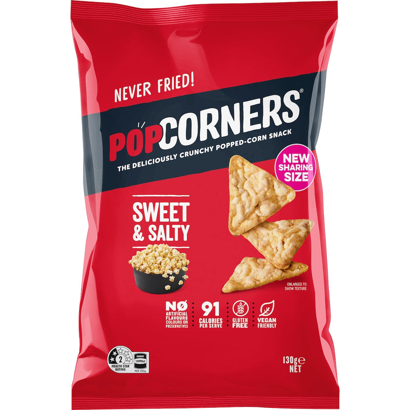 Popcorners Sweet & Salty Sharepack 130g