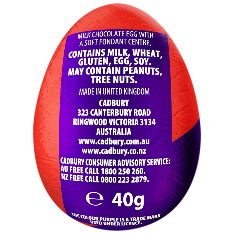 Cadbury Easter Creme Egg 40g